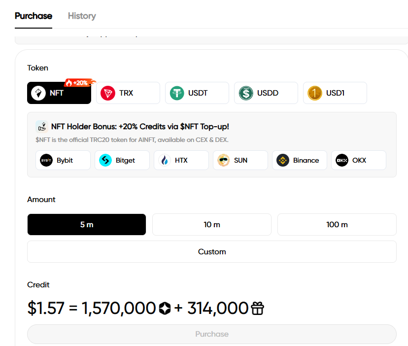 AINFT AI 聚合平台：一站式玩转主流AI 大模型，登录即赠百万免费积分