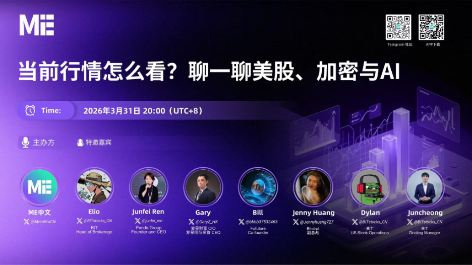 BIT x ME News AMA回顾：穿越宏观迷雾，拆解美股、加密与AI的交易新逻辑