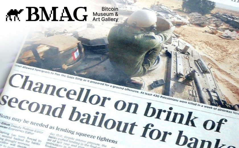 BMAG 将于比特币峰会 2026 展出中本聪《泰晤士报》原版报纸及多元文化节目