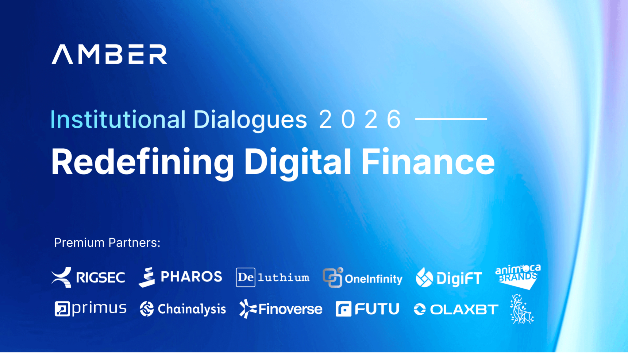 Amber Group 宣布于 2026 年香港 Web3 嘉年华 期间举办「2026机构领袖论坛」及一系列策略性活动