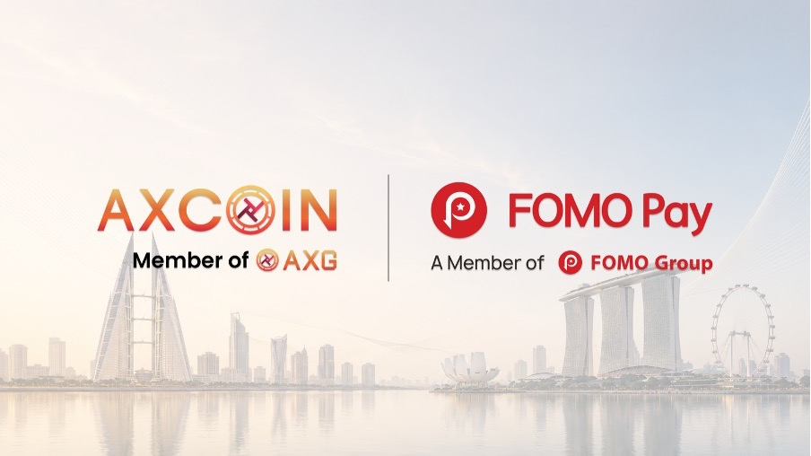 AXG 旗下 AX Coin 携手新加坡 FOMO Pay，将美元与巴林第纳尔稳定币引入跨境数字支付