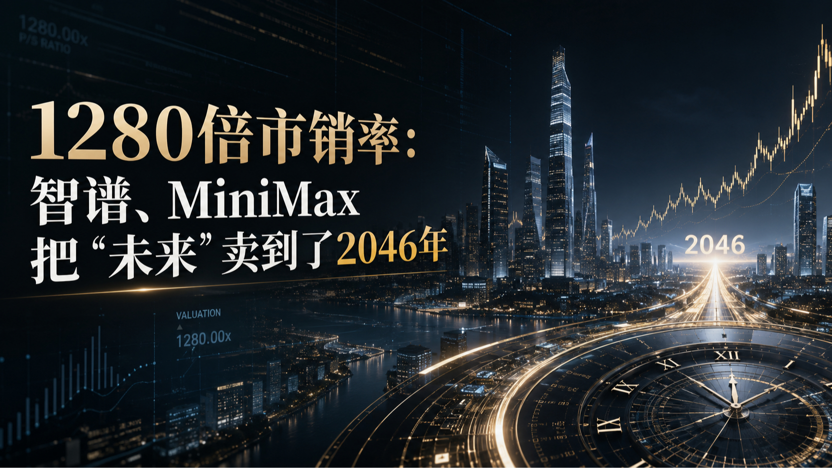 1280倍市销率：智谱、MiniMax把"未来"卖到了2046年
