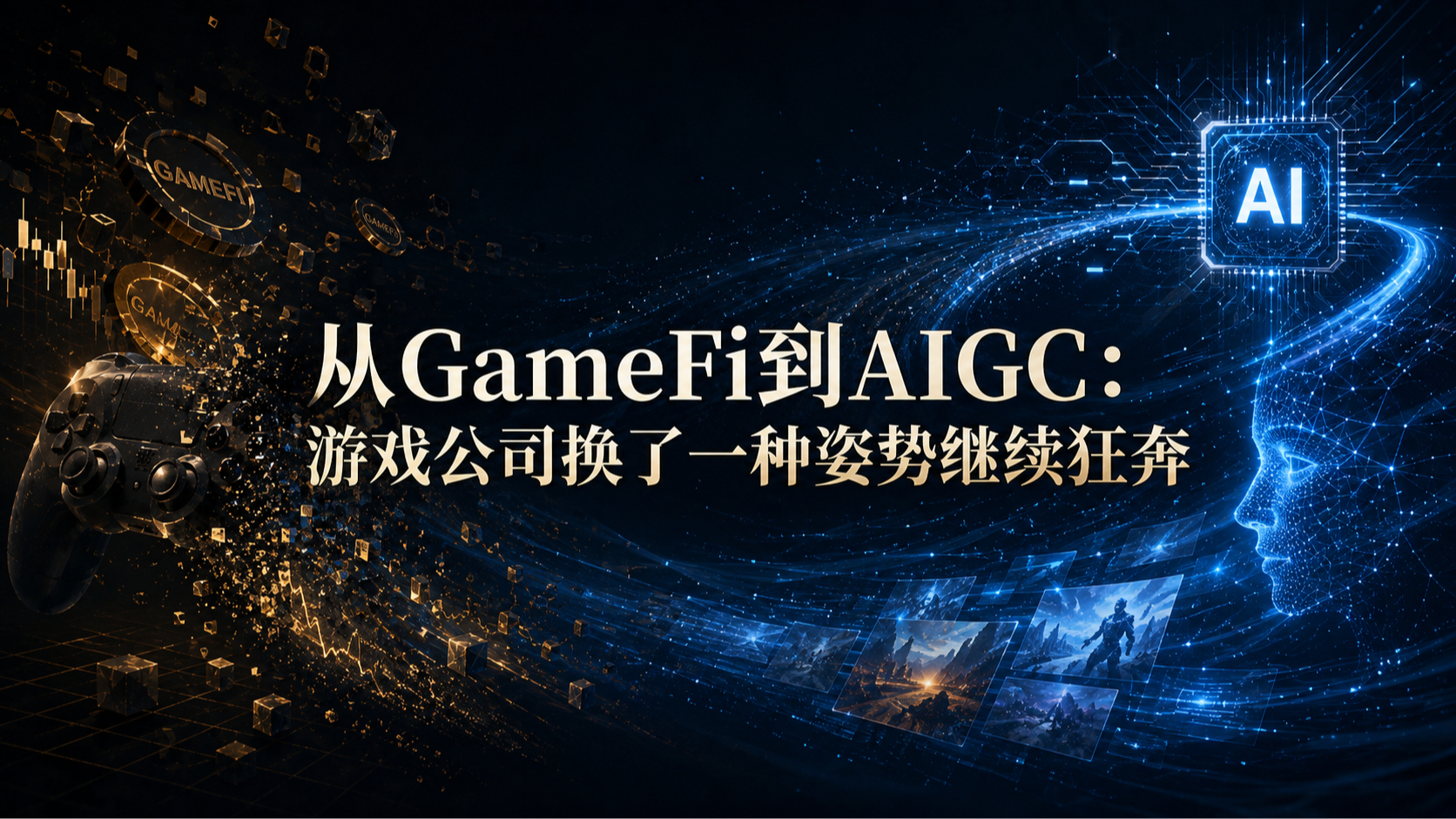 从GameFi到AIGC:游戏公司换了一种姿势继续狂奔