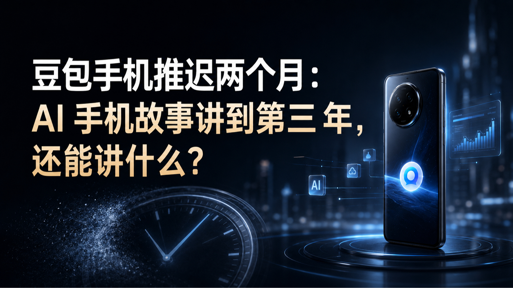 豆包手机推迟两个月：AI 手机故事讲到第三年，还能讲什么？