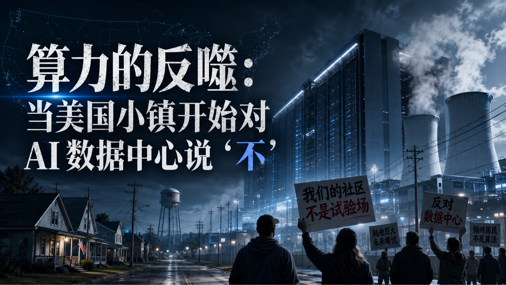 算力的反噬：当美国小镇开始对 AI 数据中心说"不"