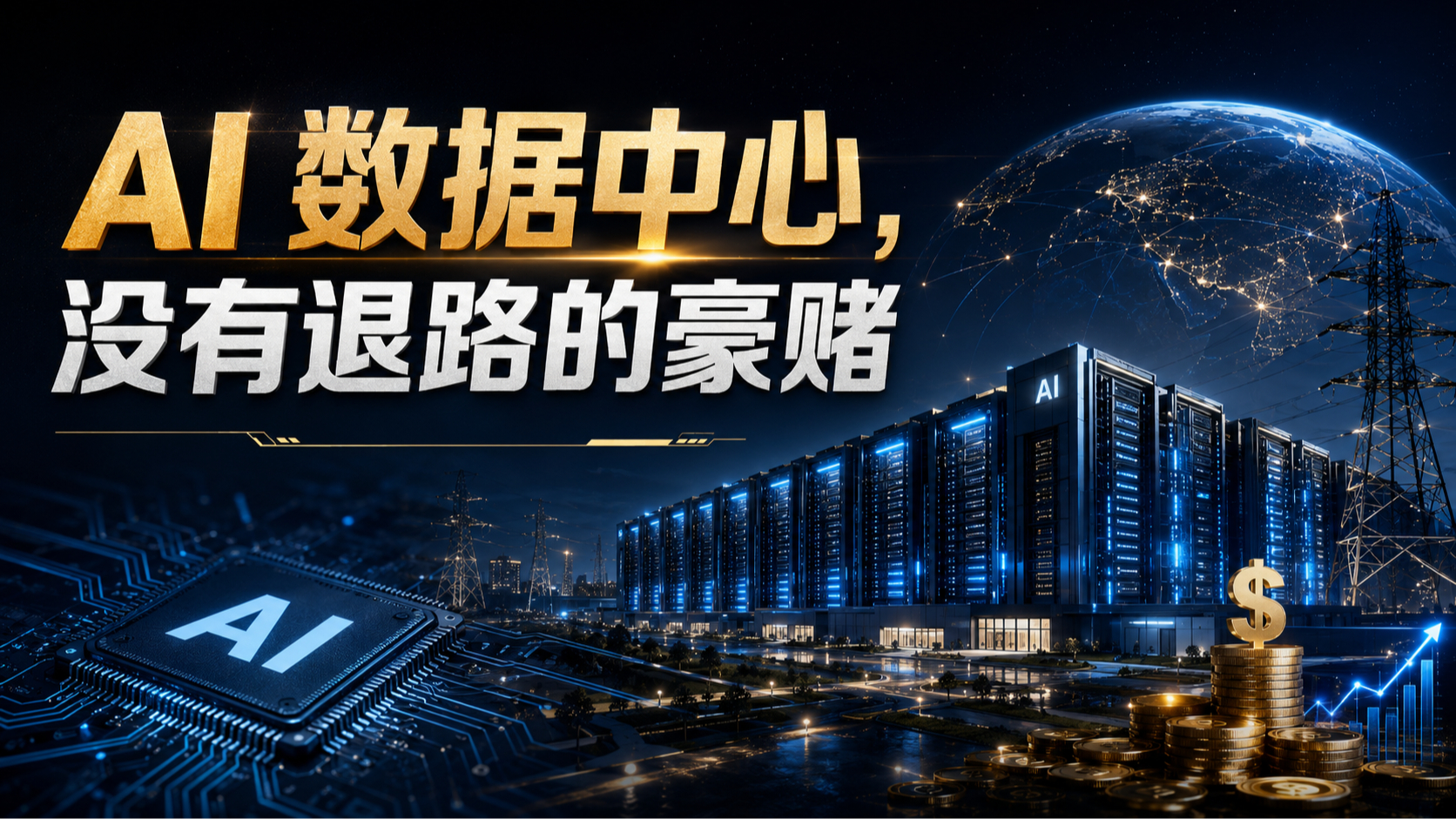 AI 数据中心，没有退路的豪赌