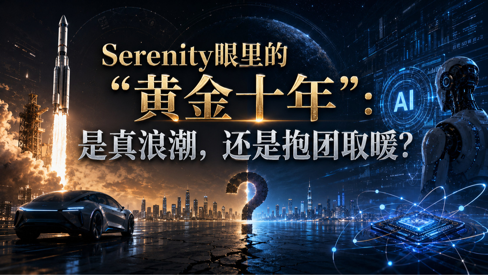 Serenity眼里的"黄金十年"：是真浪潮，还是抱团取暖？