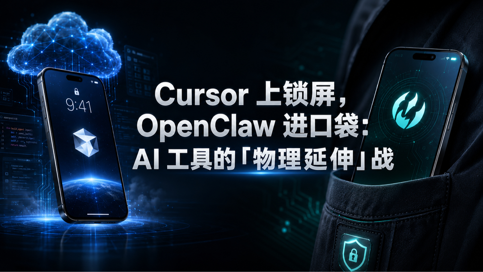 Cursor 上锁屏，OpenClaw 进口袋：AI 工具的「物理延伸」战