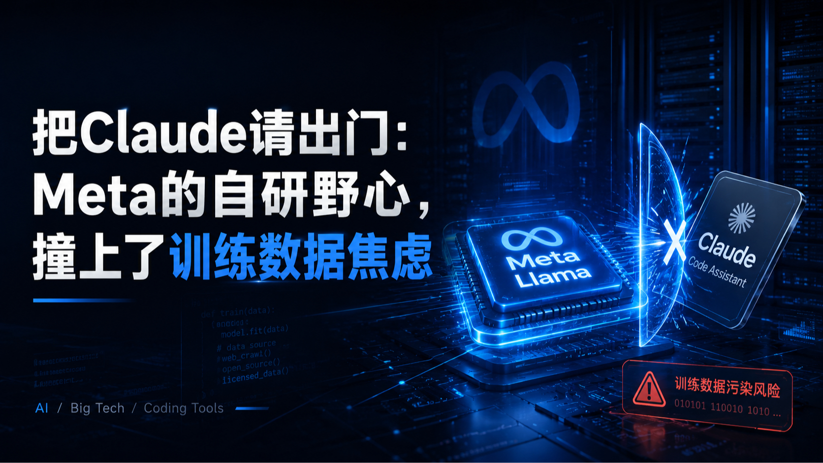把Claude请出门：Meta的自研野心，撞上了训练数据焦虑