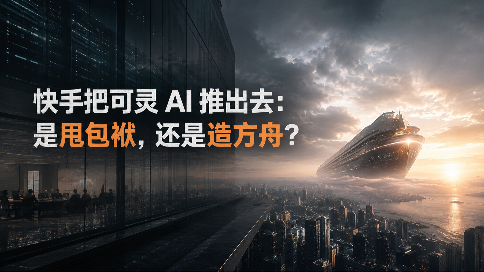 快手把可灵 AI 推出去:是甩包袱,还是造方舟?