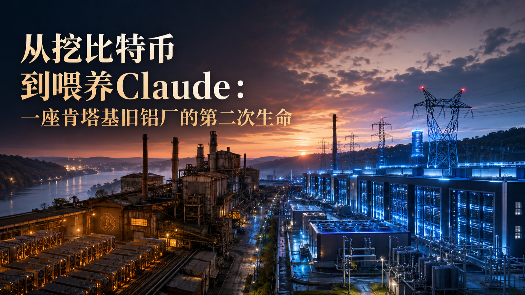 从挖比特币到喂养Claude：一座肯塔基旧铝厂的第二次生命